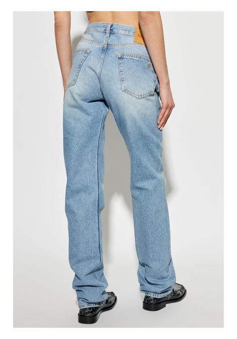 Light blue straight-leg jeans The attico - women THE ATTICO | 250WCP00073DDD085SS024